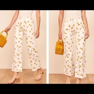 Reformation Fawcett Jeans, Dazed white, NWT size27